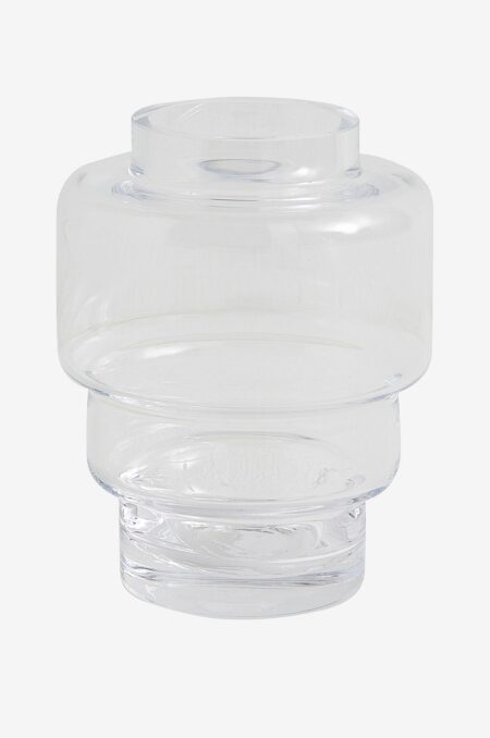 Markslöjd - Akka glasvase 12 cm - Transparent - Urtepotteskjulere & vaser - - Homeroom