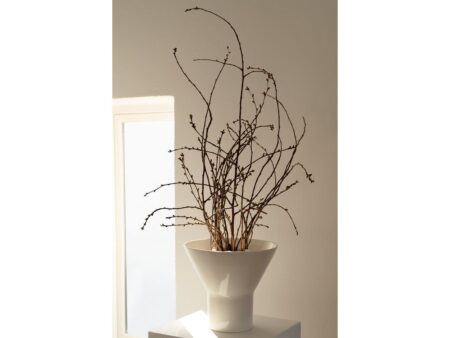 Mazo - KYO Vase - Vase - White - Large - Ø: 29 x H: 26 cm