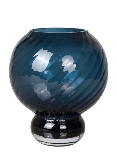 Meadow Swirl Vase Specktrum Blue