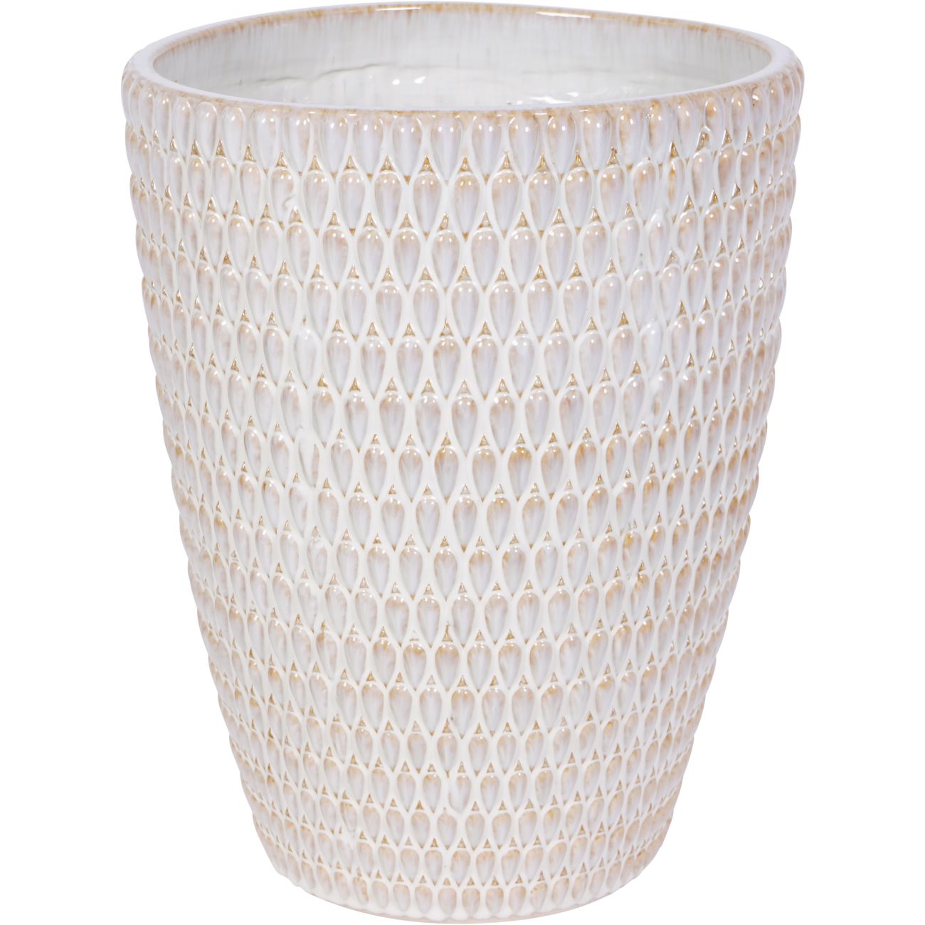 Mediterranean XL Ceramic Planter - Cream Mediterranean XL Ceramic Planter - Cream