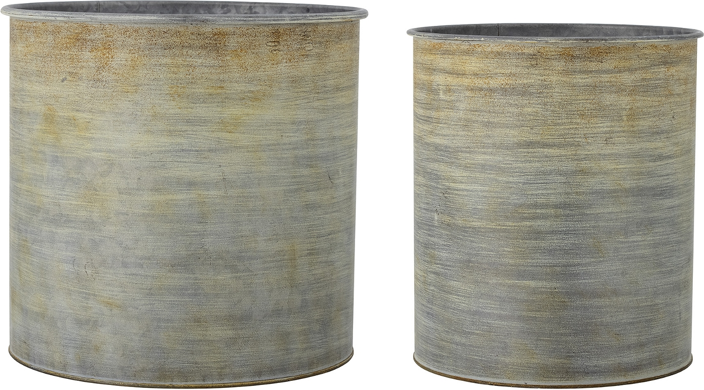 Meick, Urtepotteskjuler, natur, metal Meick, Urtepotteskjuler, natur, metal