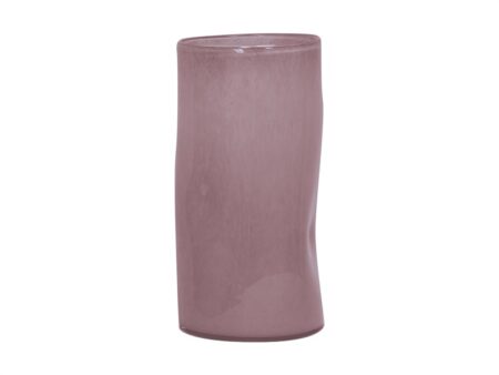 Melia stor vase - Rosa - Glas - House of Sander