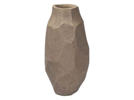 Mette Ditmer - ART PIECE Nuki Vase - Vase - Stone resin B - W8 x L8 x H18 cm