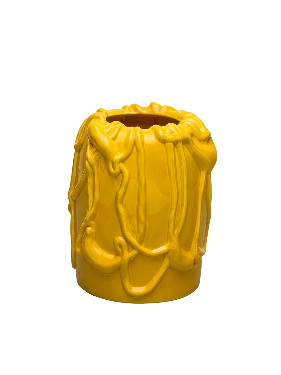 Michael Kvium Jam Vase, empire yellow fra raawii Michael Kvium Jam Vase, empire yellow fra raawii