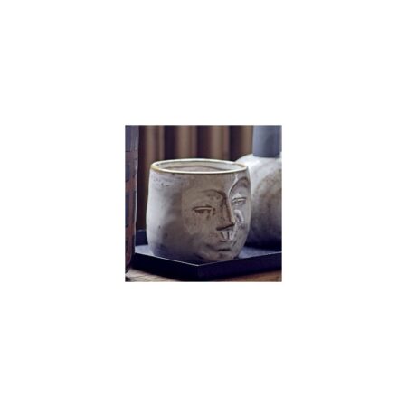 Mini skjuler / vase m/ ansigt "Nowa" - Bloomingville H: 7 cm