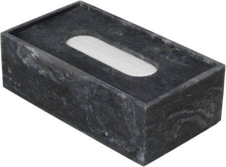 Mist Tissue Box Charcoal
