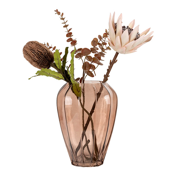 Mist vase - brunt glas Mist vase - brunt glas
