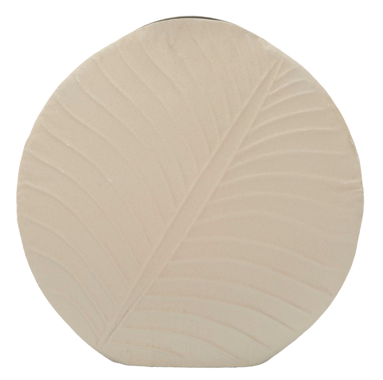 Moderne vase i creme, jern - 41x5x14 cm Moderne vase i creme, jern - 41x5x14 cm