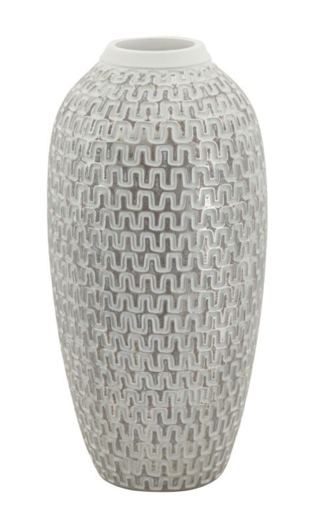 Moderne vase i polyresin - 21x43 cm