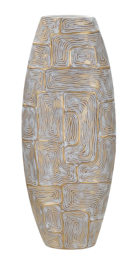 Moderne vase i polyresin - 24 x 11,5 x 59,5 cm Moderne vase i polyresin - 24 x 11,5 x 59,5 cm