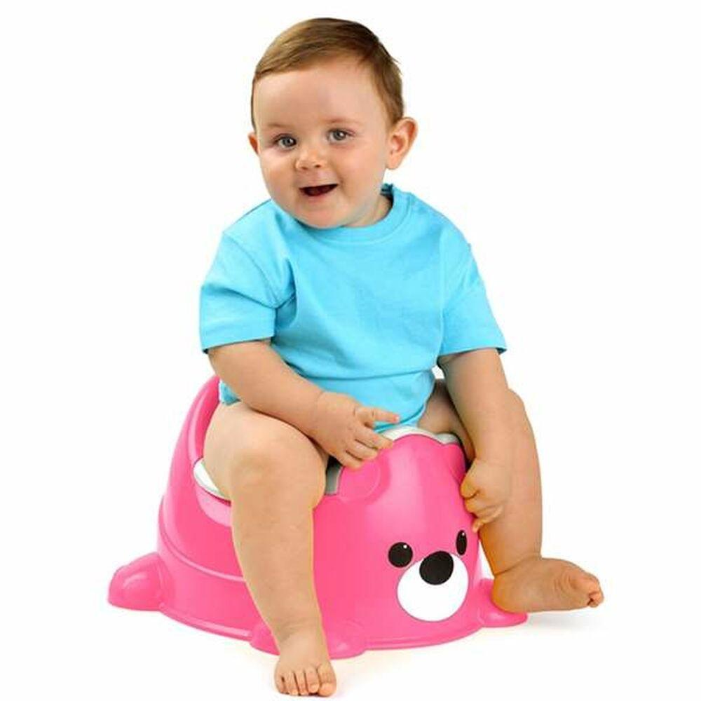 Moltó Natpotte Bear - Pink potte til børn Moltó Natpotte Bear - Pink potte til børn