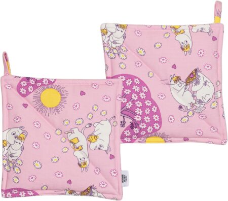 Moomin pot Hold st 22x22 Sweethearts