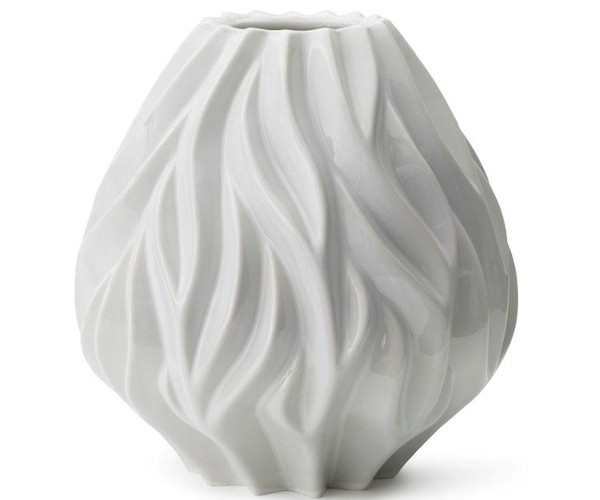 Morsø Flame vase - hvid - stor Morsø Flame vase - hvid - stor