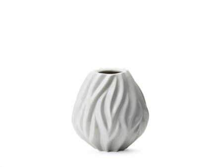 Morsø Vase Flame H: 15 cm - Hvid