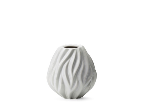 Morsø Vase Flame H: 15 cm - Hvid Morsø Vase Flame H: 15 cm - Hvid