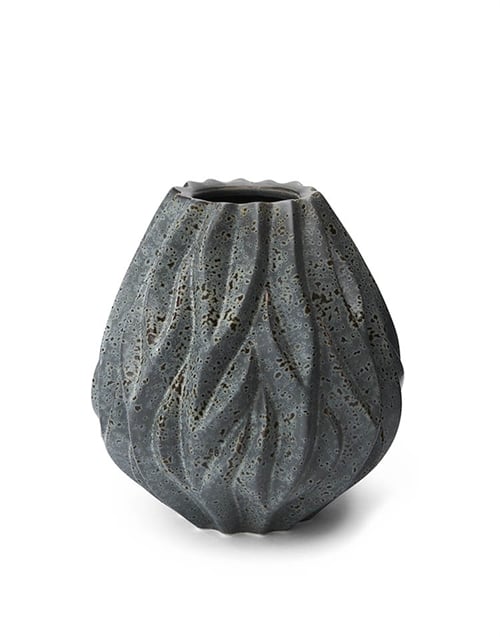 Morsø Vase Flame M H: 19 cm - Grå Morsø Vase Flame M H: 19 cm - Grå