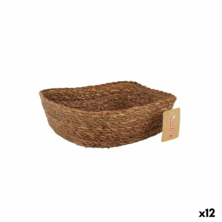 Multibrug kurv Privilege flet Firkantet 22 x 22 x 8 cm (12 enheder)