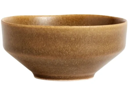 Muubs, Ceto Dip skål, keramik, Brown honey, Ø11xH5 cm