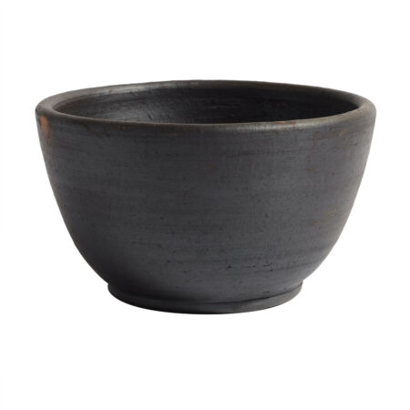 Muubs - Hazel Skål - Brun/Sort, Ø11xH6 cm - Terrakotta - Brun/Sort
