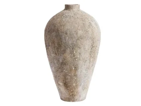 Muubs, Luna, krukke, Terracotta, Grå, H: 100 Ø: 52 cm