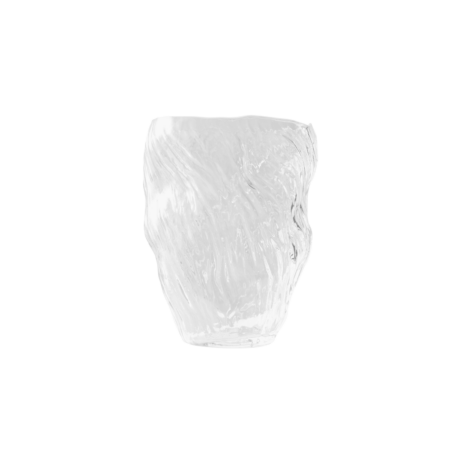 Muubs - Mud Vase - Klar, Ø16xH25 cm