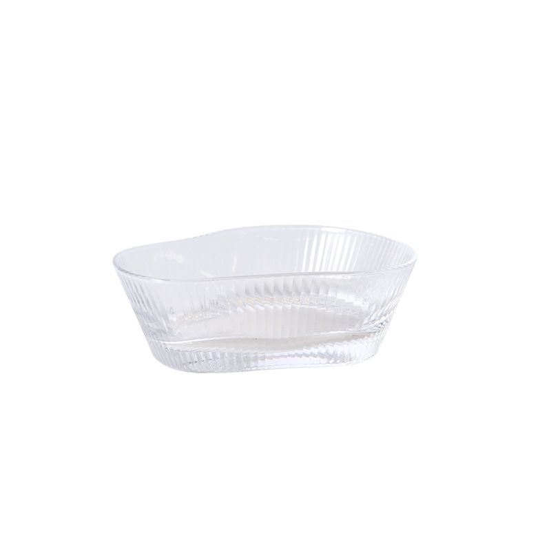 Muubs Snack Skål Ripe Sæt af 4 stk. - Klar Glas Muubs Snack Skål Ripe Sæt af 4 stk. - Klar Glas