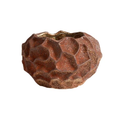 Muubs Soil Krukke H: 11,5 cm - Rust