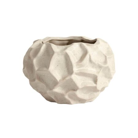Muubs Soil Krukke H: 11,5 cm - Vanilje
