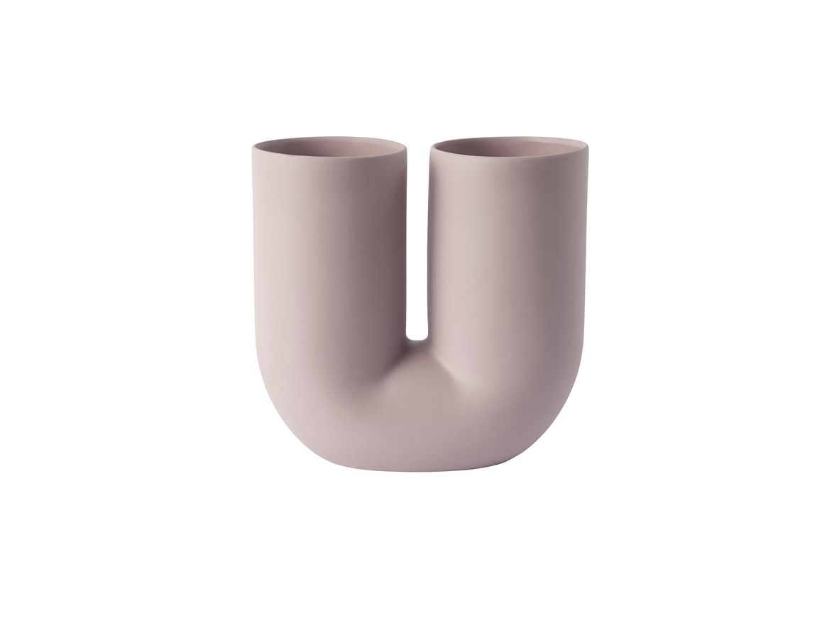 Muuto - KINK Vase - Vase - Dusty Lilac - W27,4 x H26,3 cm Muuto - KINK Vase - Vase - Dusty Lilac - W27,4 x H26,3 cm