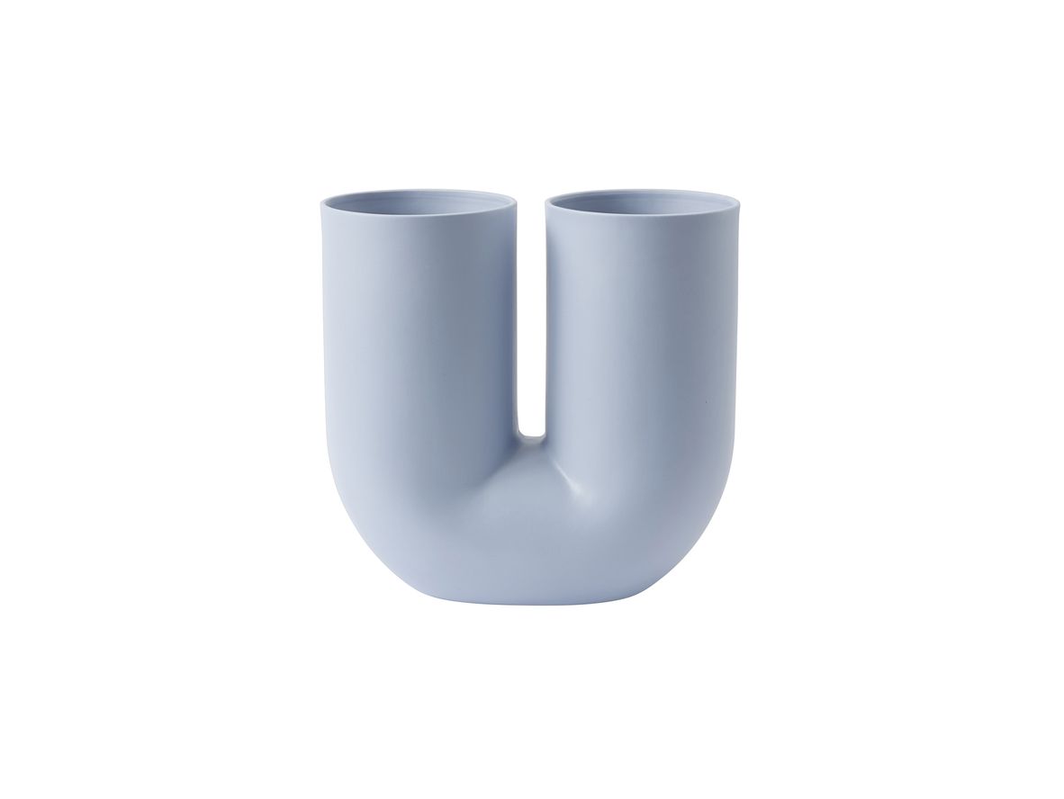 Muuto - KINK Vase - Vase - Light Blue - W27,4 x H26,3 cm Muuto - KINK Vase - Vase - Light Blue - W27,4 x H26,3 cm