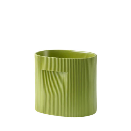 Muuto - Ridge Planter H24 Moss Grøn