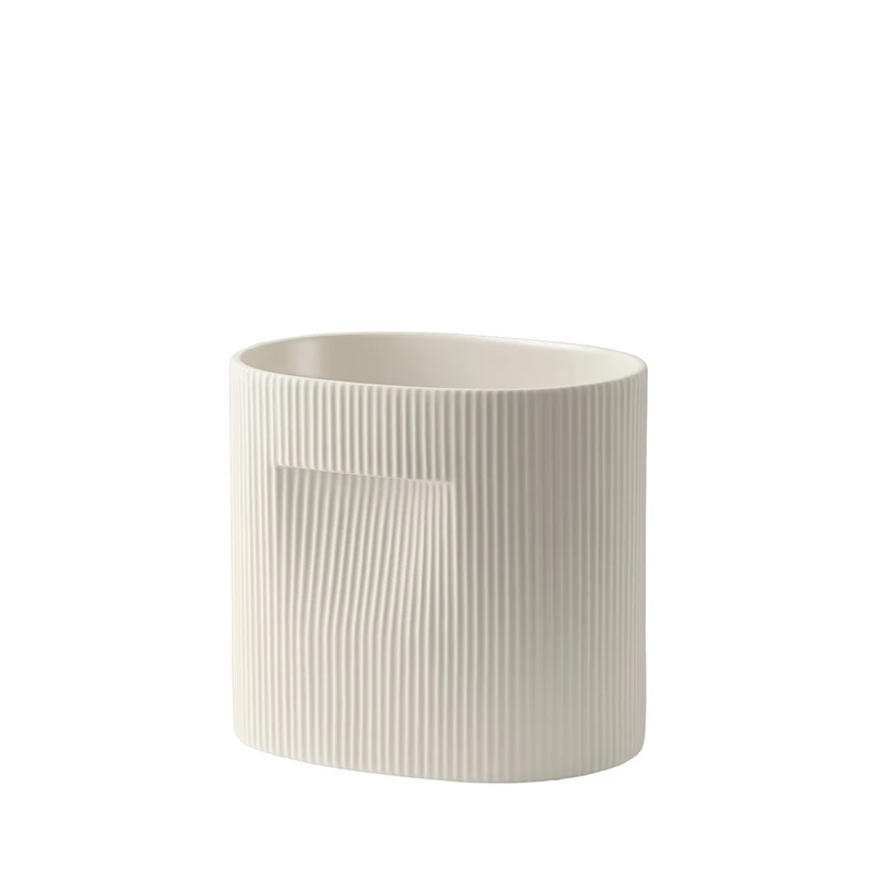 Muuto - Ridge Planter H24 Off-White Muuto - Ridge Planter H24 Off-White