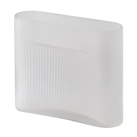 Muuto, Ridge Vase H: 16,5 cm White Frosted