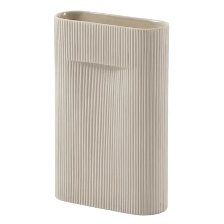 Muuto, Ridge Vase H: 35 cm Beige