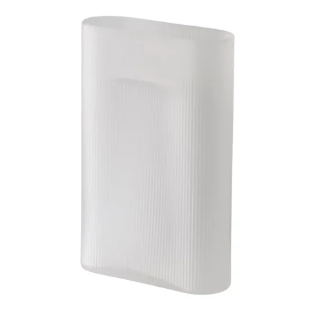 Muuto, Ridge Vase H: 35 cm White Frosted