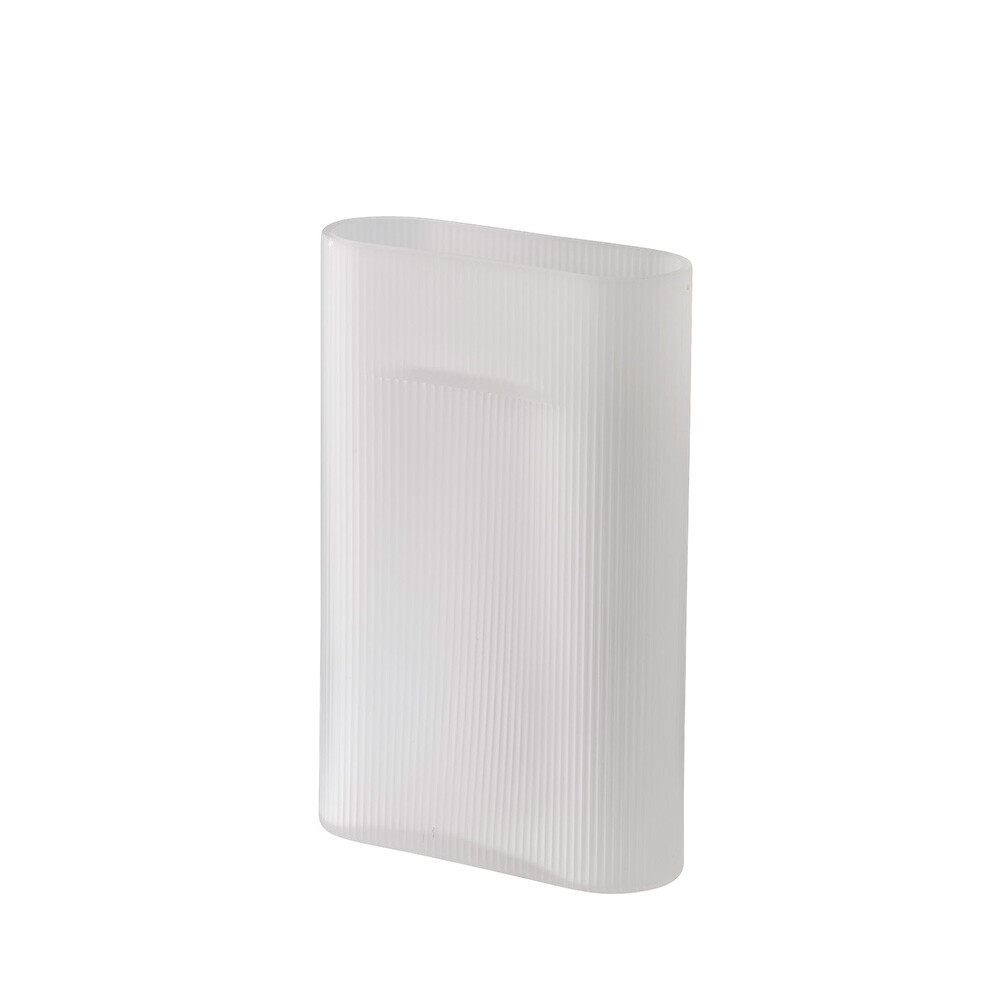 Muuto - Ridge Vase H35 Hvid Muuto - Ridge Vase H35 Hvid