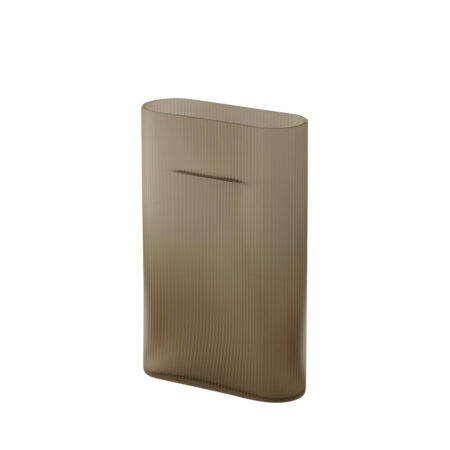 Muuto - Ridge Vase H35 Taupe