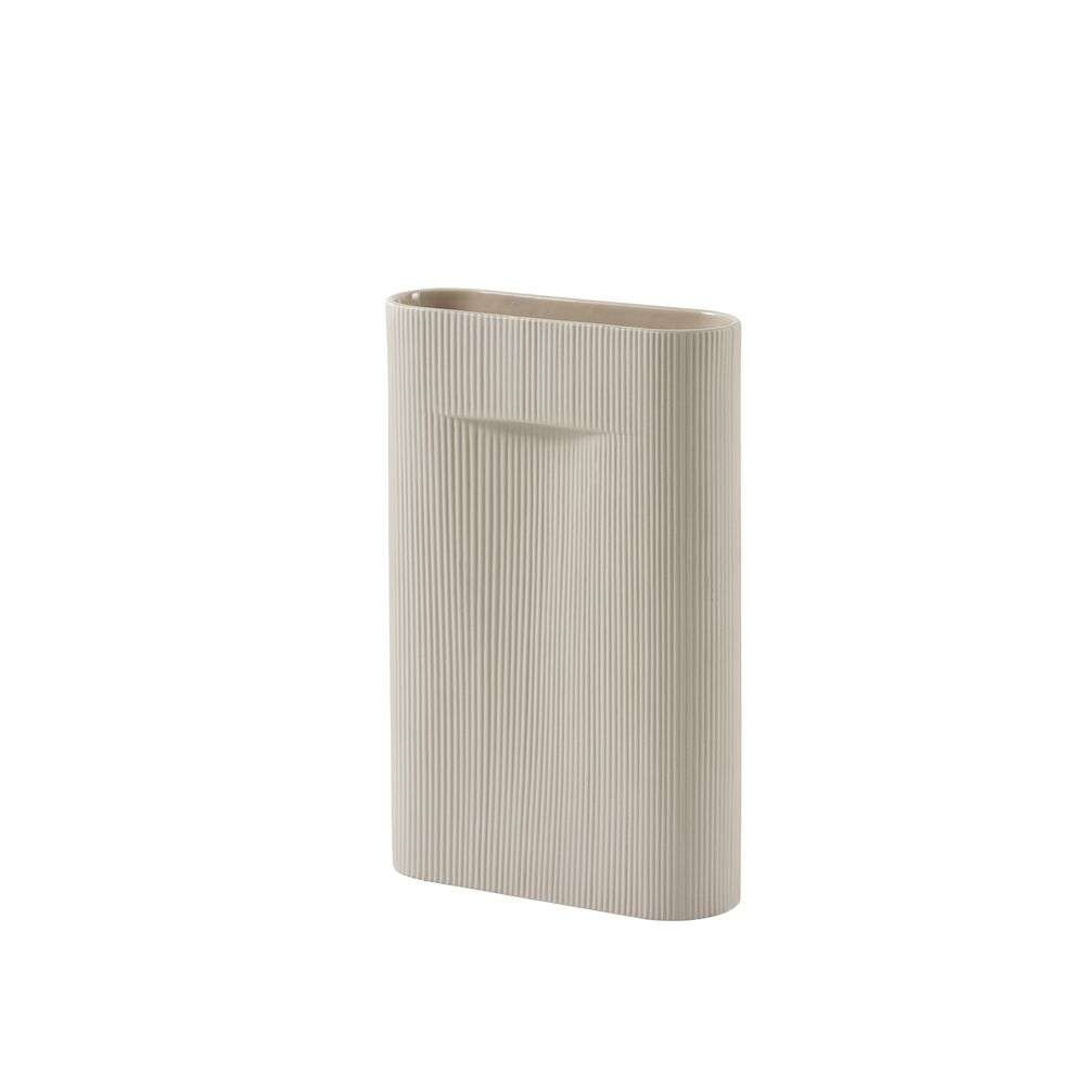 Muuto - Ridge Vase H48,5 Beige Muuto - Ridge Vase H48,5 Beige