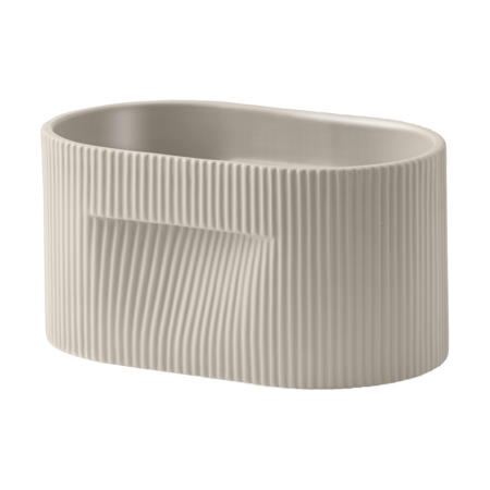Muuto Ridge urtepotte 13 cm Beige