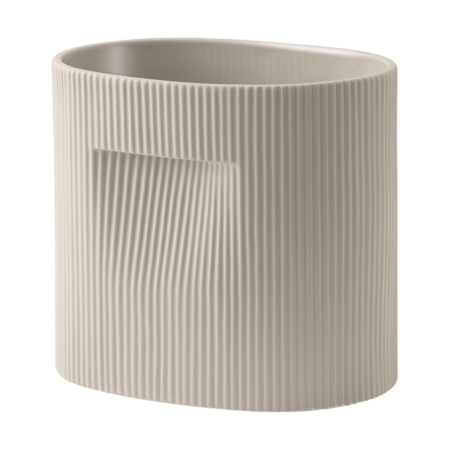 Muuto Ridge urtepotte 24 cm Beige