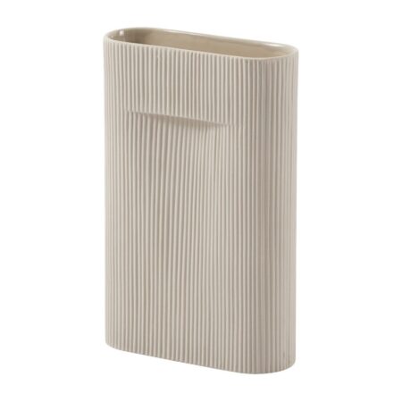 Muuto Ridge vase 35 cm Beige