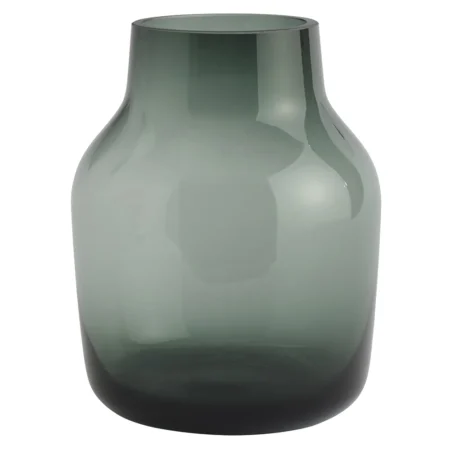 Muuto, Silent Vase Ø15 cm Dark Green