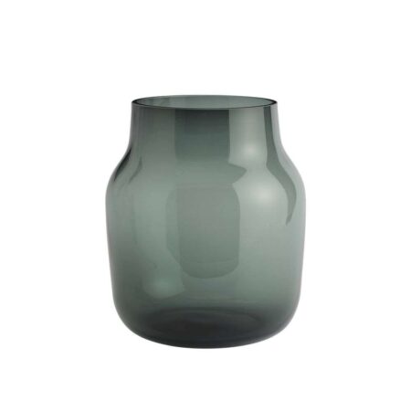 Muuto - Silent Vase Ø20 Dark Green