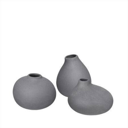 NONA Set med 3 Vaser - Pewter