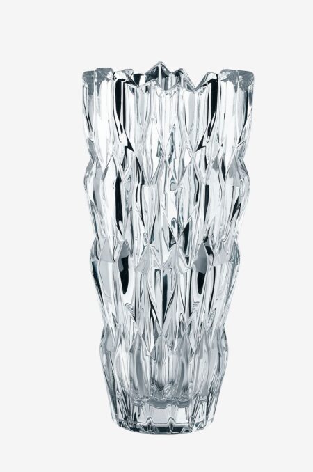 Nachtmann - Vase Quartz h⌀jde 26 cm - Transparent - Urtepotteskjulere & vaser - - Homeroom