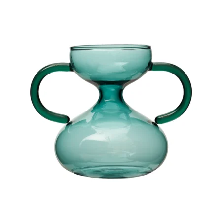 Nando vase Ø13xH11 cm i grøn