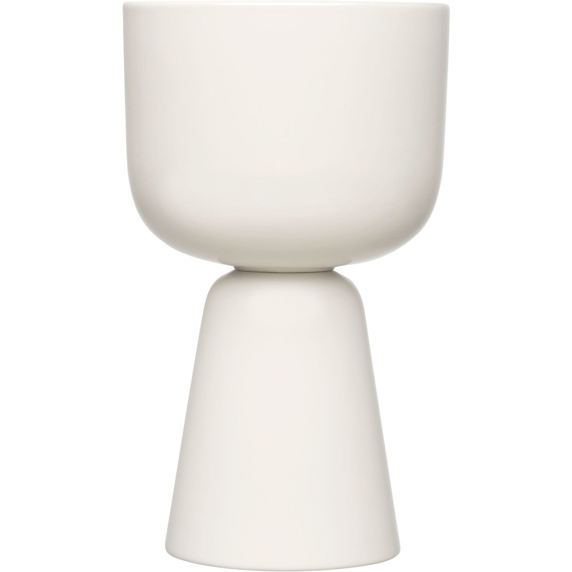 Nappula krukke 26 x 15,5 cm, hvid Nappula krukke 26 x 15,5 cm, hvid