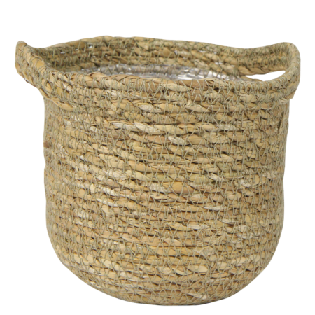 Nelis kurv Ø13xH12 cm natur