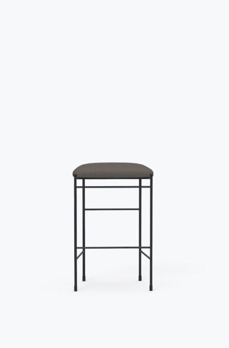 New Works Covent Bar Stool H: 65 cm - Kvadrat Remix 3 163