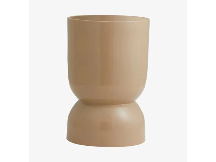 Nordal, AJON urtepotte, keramik, sand,Ø18xH28 cm Nordal, AJON urtepotte, keramik, sand,Ø18xH28 cm